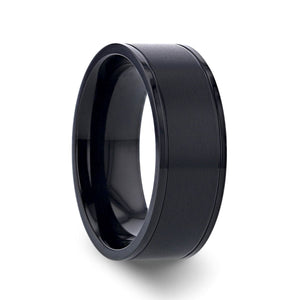 WOLFGANG — hero shot — men's titanium wedding ring | Aydins Jewelry