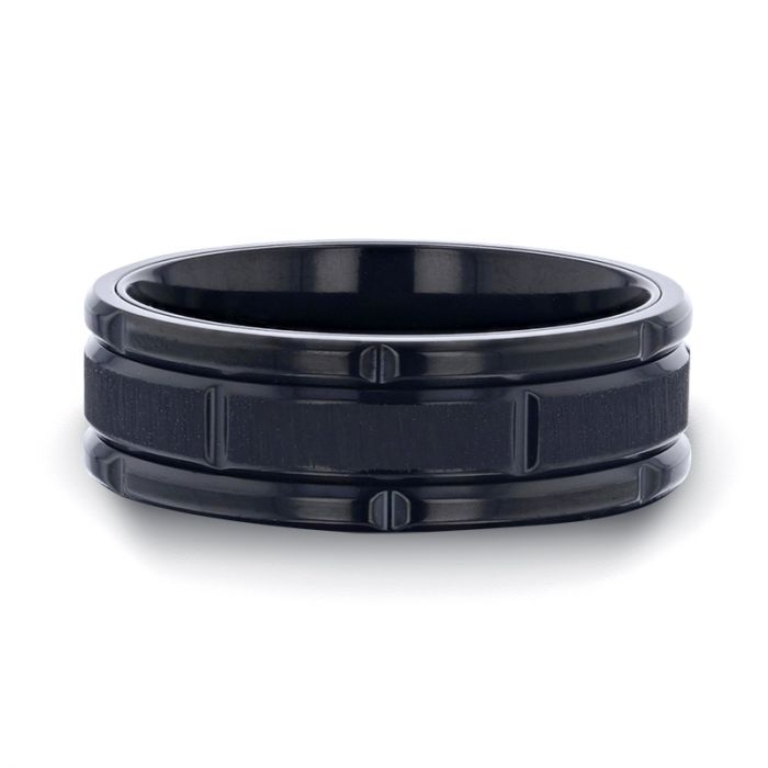 WYNN Titanium men's wedding band, image 3