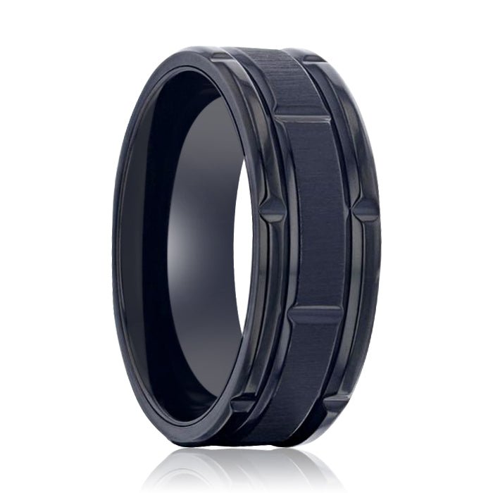 WYNN Titanium men's wedding band, image 1