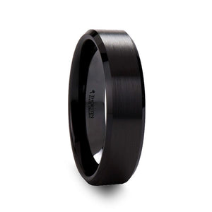 YORKSHIRE Black Ceramic men's wedding band, image 3