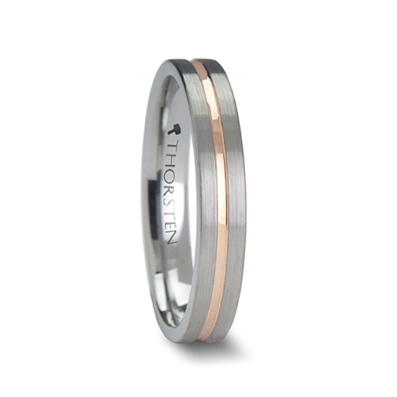 ZEUS Tungsten Carbide men's wedding band, image 2