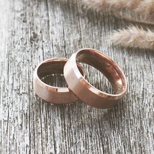 Radiant Love: Exploring Men's Rose Gold Wedding Bands at Aydins Jewelry - Aydins Jewelry