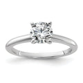 10kw 1ct Lab Grown Diamond VS+ F+ Round Comp Solitaire Eng Ring - authentic supplier studio photograph