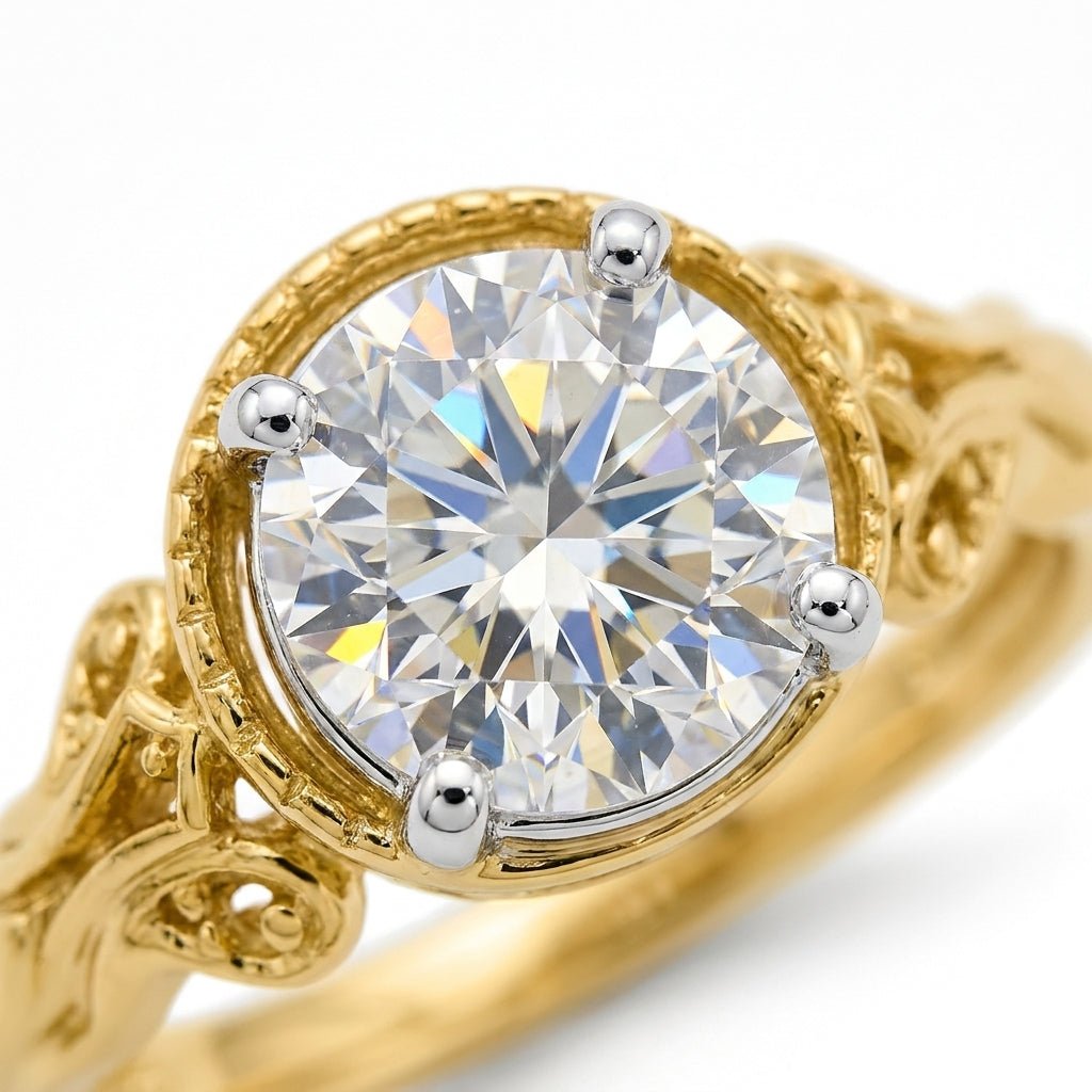 RM12980-200-LD Round solitaire engagement ring macro-sparkle
