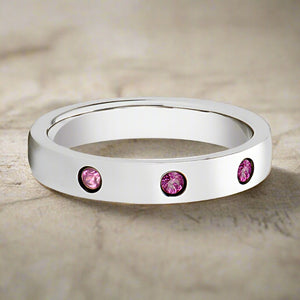 DIANA Tungsten Carbide men's wedding band, image 4