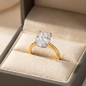 RM12565C-LD oval engagement ring in presentation box