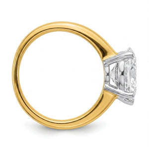 RM12607C-LD Pear 8-prong solitaire engagement ring side-profile
