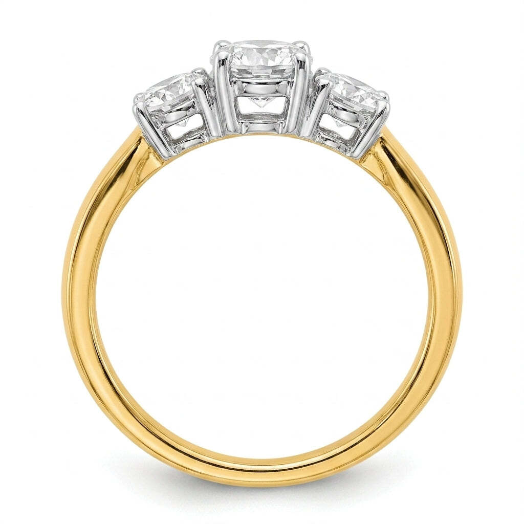 RM4229-100-0WLD Round solitaire engagement ring side-profile