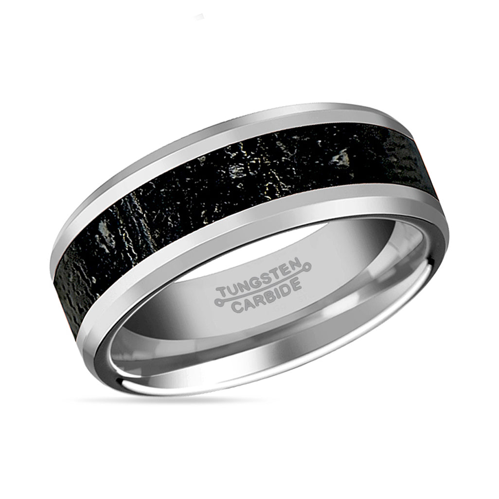 KILAUEA Tungsten Carbide men's wedding band, image 2