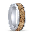 LUXE Tungsten Carbide men's wedding band, image 1