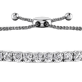 Adjustable Bolo Bracelet 925 silver lab grown diamond bracelet authentic supplier primary photograph