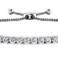 Adjustable Bolo Bracelet 925 silver lab grown diamond bracelet authentic supplier primary photograph
