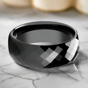 AEON Tungsten Carbide men's wedding band, image 3