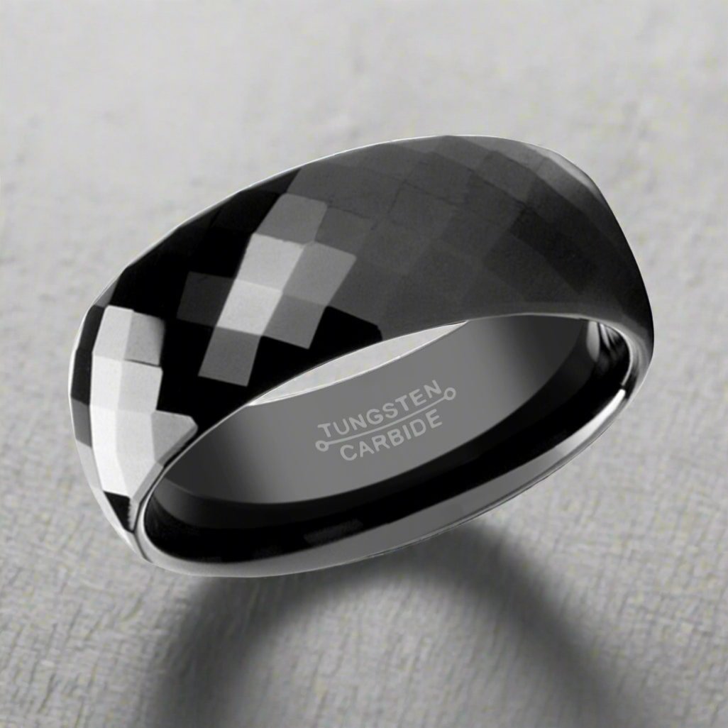 AEON Tungsten Carbide men's wedding band, image 2