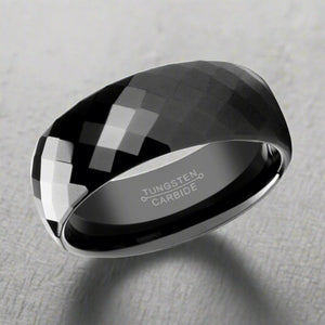 AEON Tungsten Carbide men's wedding band, image 2