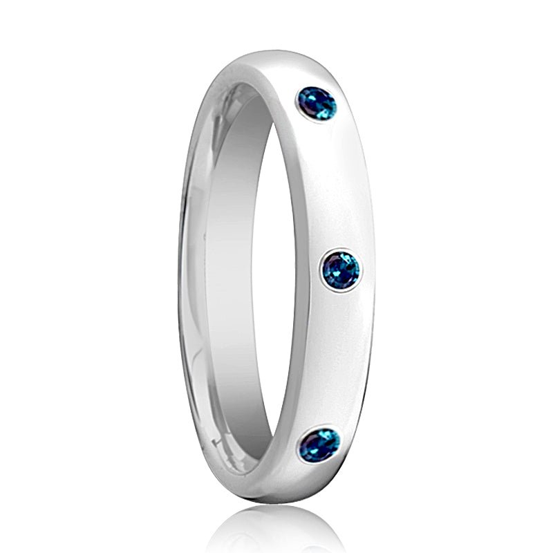 ALEX Tungsten Carbide men's wedding band, image 1