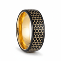 ALTIN — Hero product shot — men's tungsten wedding ring.