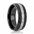 ANVILOR — hero shot — men's tungsten carbide wedding ring | Aydins Jewelry