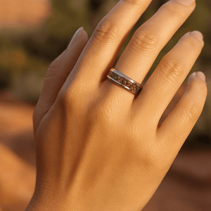 ARCHEAN Tungsten Carbide men's wedding band, image 2