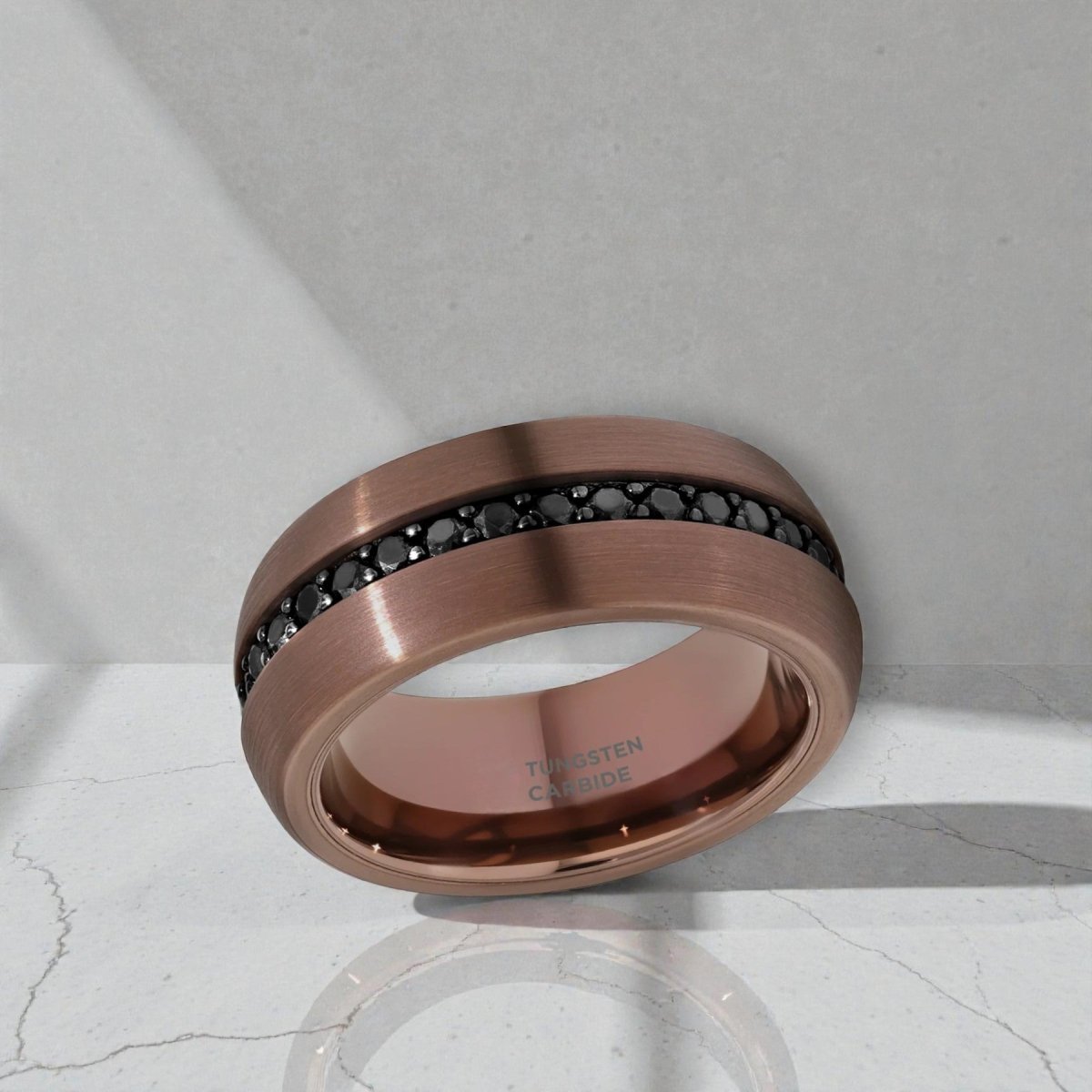 ARTEMIS Tungsten Carbide men's wedding band, image 3