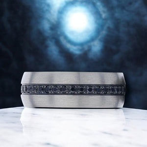 AVIATOR Titanium men's wedding band, image 3