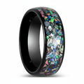 BALATON — Hero product shot — men's tungsten wedding ring.