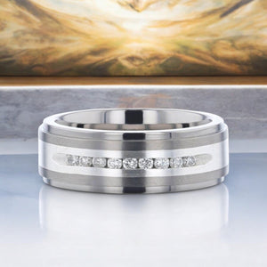 BOND Titanium men's wedding band, image 5