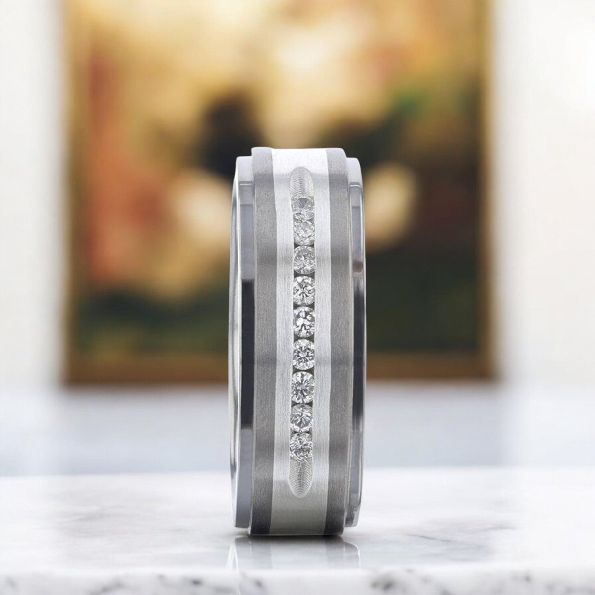 BOND Titanium men's wedding band, image 4