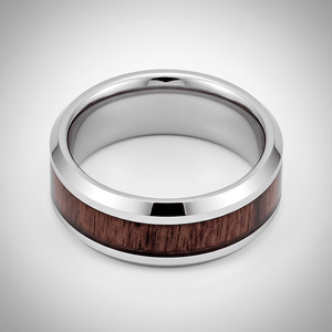 BRUTUS — alternate angle — men's tungsten carbide wedding ring | Aydins Jewelry