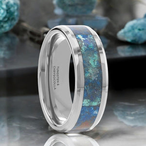 CALYPSO Tungsten Carbide men's wedding band, image 1