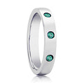 CHLOE Tungsten Carbide men's wedding band, image 1