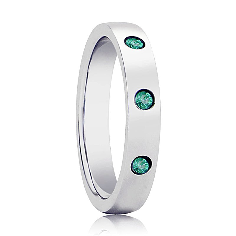 CHLOE Tungsten Carbide men's wedding band, image 1