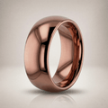 COFFEE Tungsten Carbide men's wedding band, image 1
