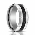 COLOSSAL — hero shot — men's tungsten carbide wedding ring | Aydins Jewelry