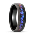 COSMIC Tungsten Carbide men's wedding band, image 1