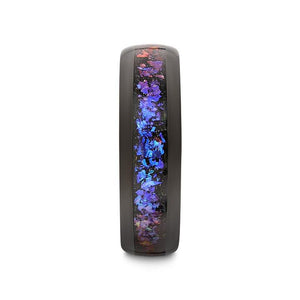 COSMIC Tungsten Carbide men's wedding band, image 3