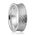 DECIUS — Hero product shot — men's tungsten wedding ring.