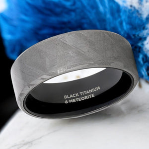 DIEMOS Titanium men's wedding band, image 2