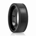 DUSKORA — hero shot — men's tungsten carbide wedding ring | Aydins Jewelry