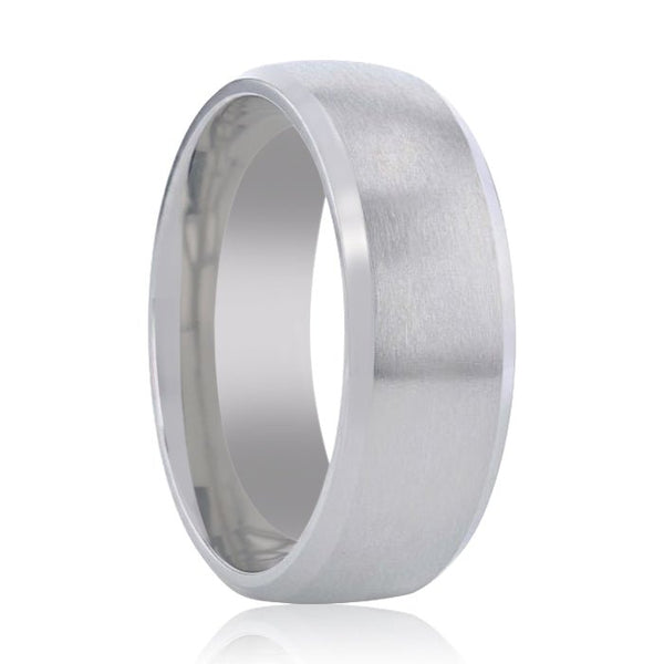 DUSTIN | Titanium Ring Chrome - Rings - Aydins Jewelry - 1