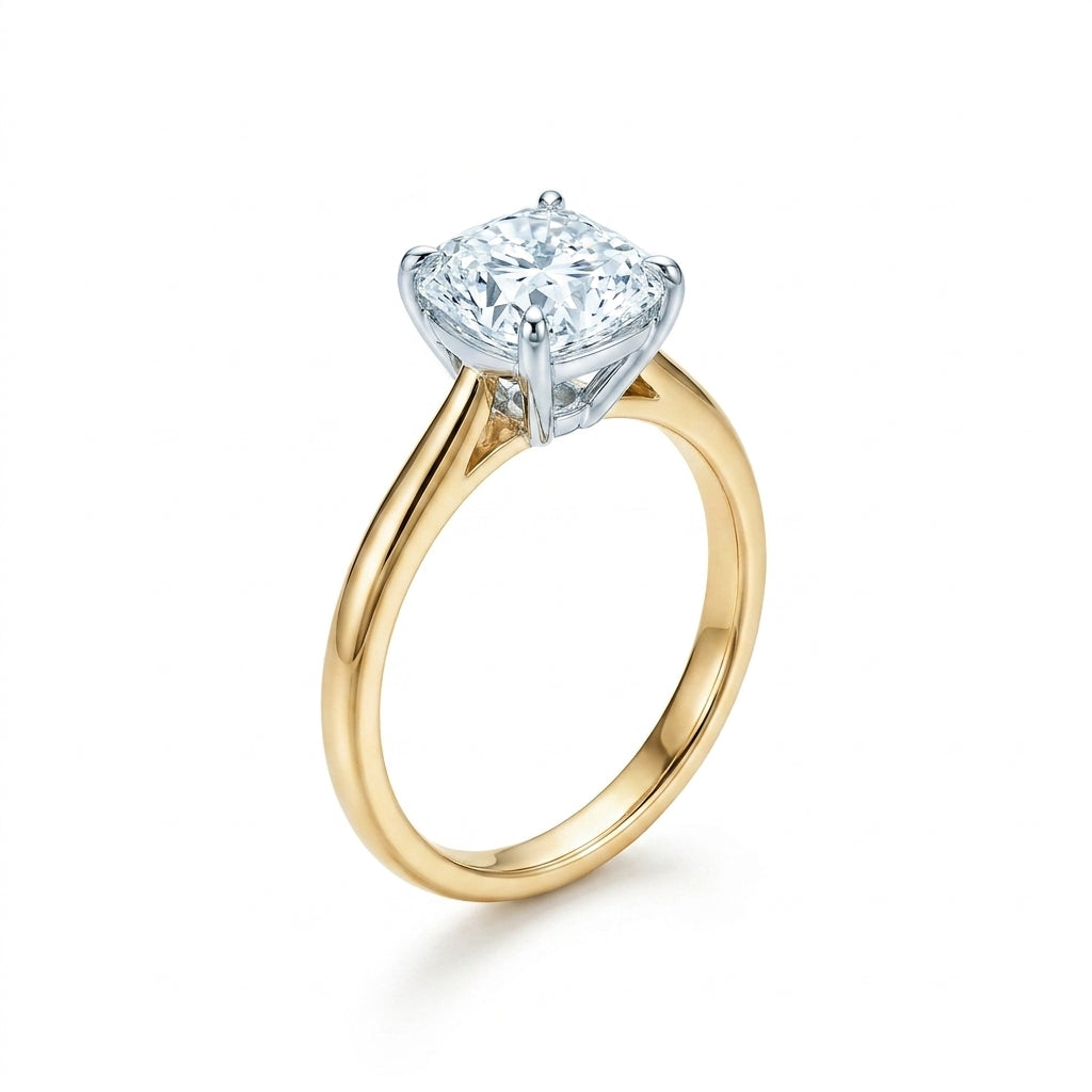 RM12841-250C-LD Cushion solitaire engagement ring hero-beauty