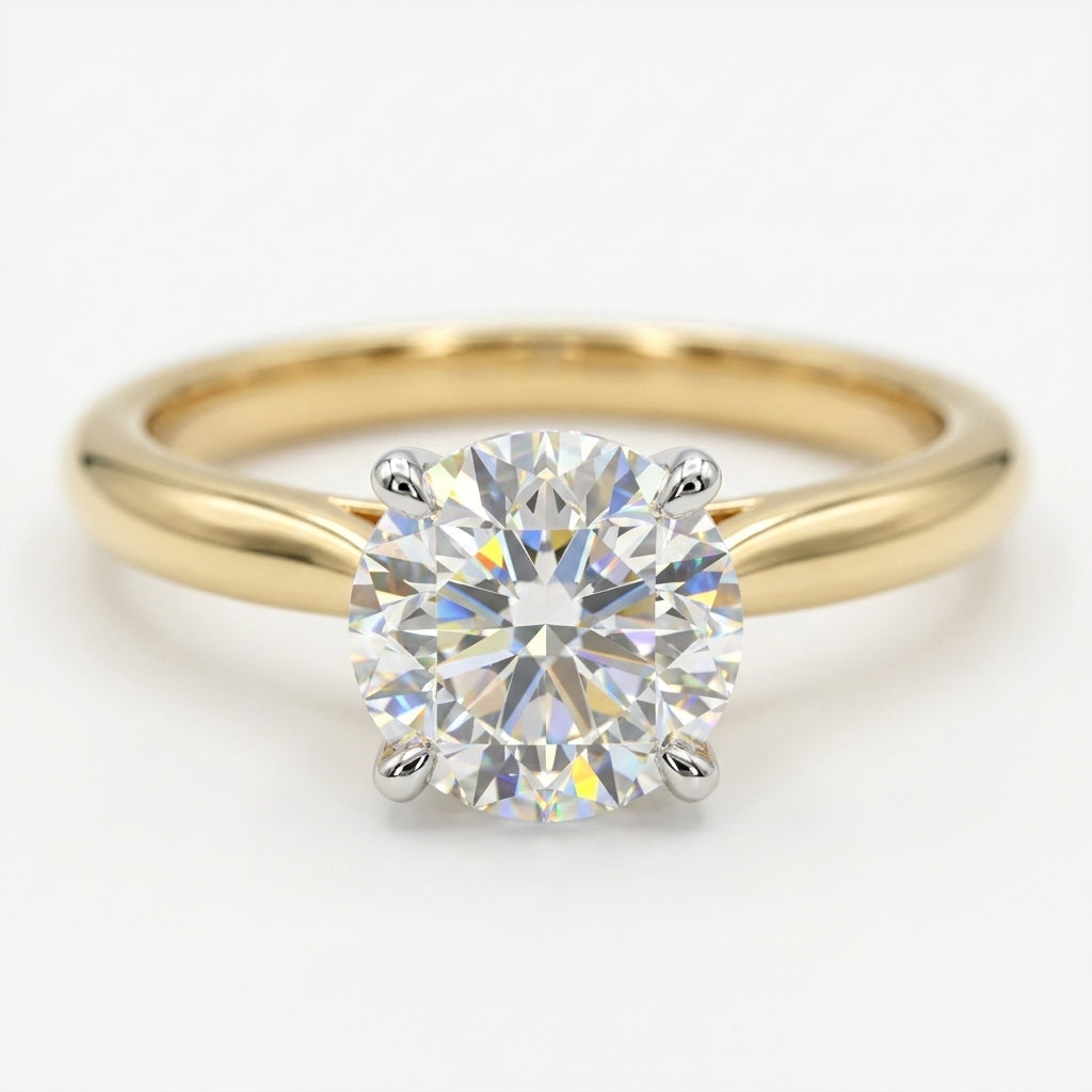 RM12841-400C Round solitaire engagement ring macro-sparkle