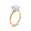 RM12842-100C Cushion solitaire engagement ring hero-beauty