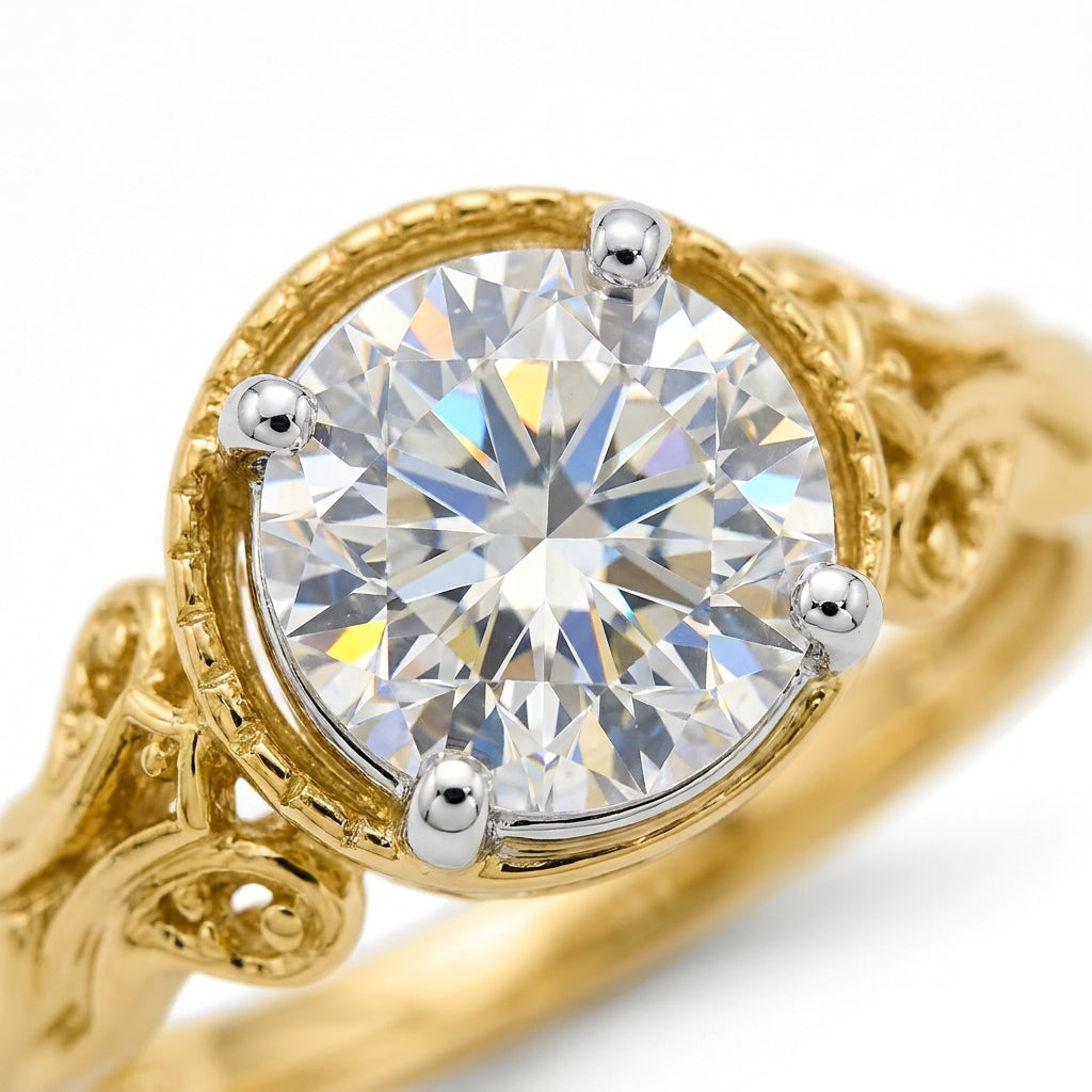 RM12980-200-LD Round solitaire engagement ring macro-sparkle