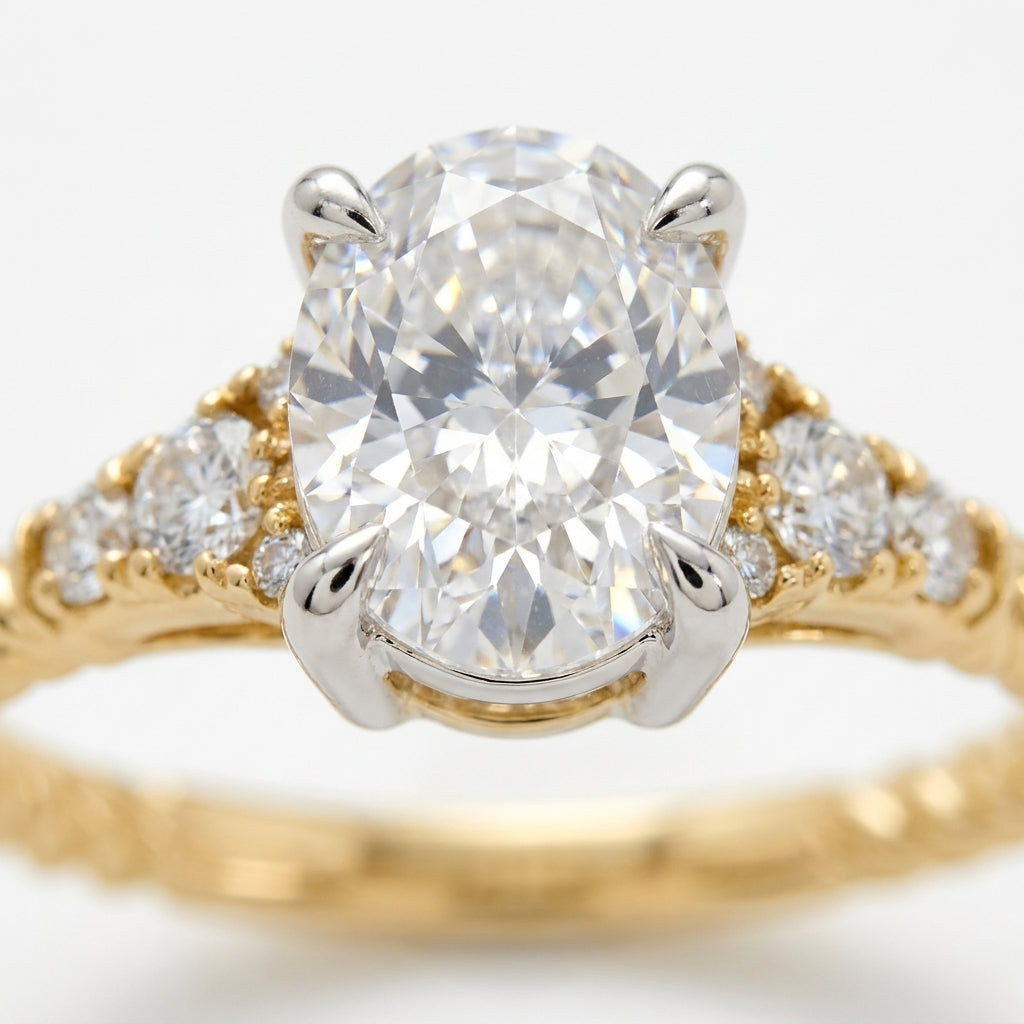 RM12986-150-LD Round solitaire engagement ring macro-sparkle