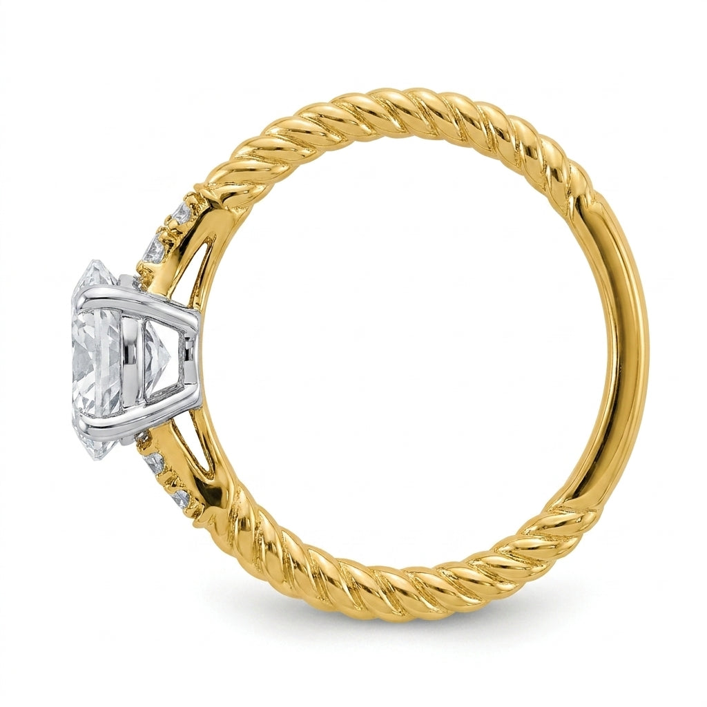 RM12986-150-LD Round solitaire engagement ring side-profile
