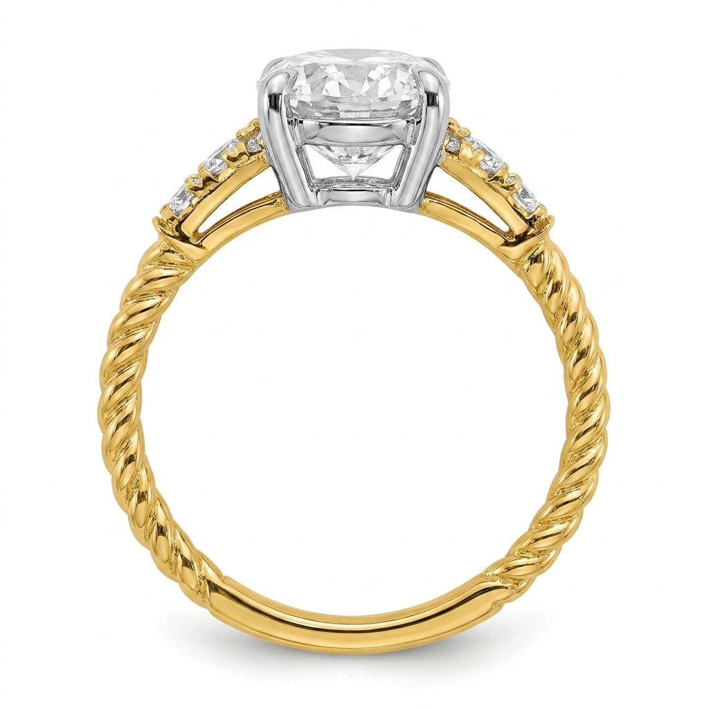 RM12986-300-LD Round solitaire engagement ring side-profile