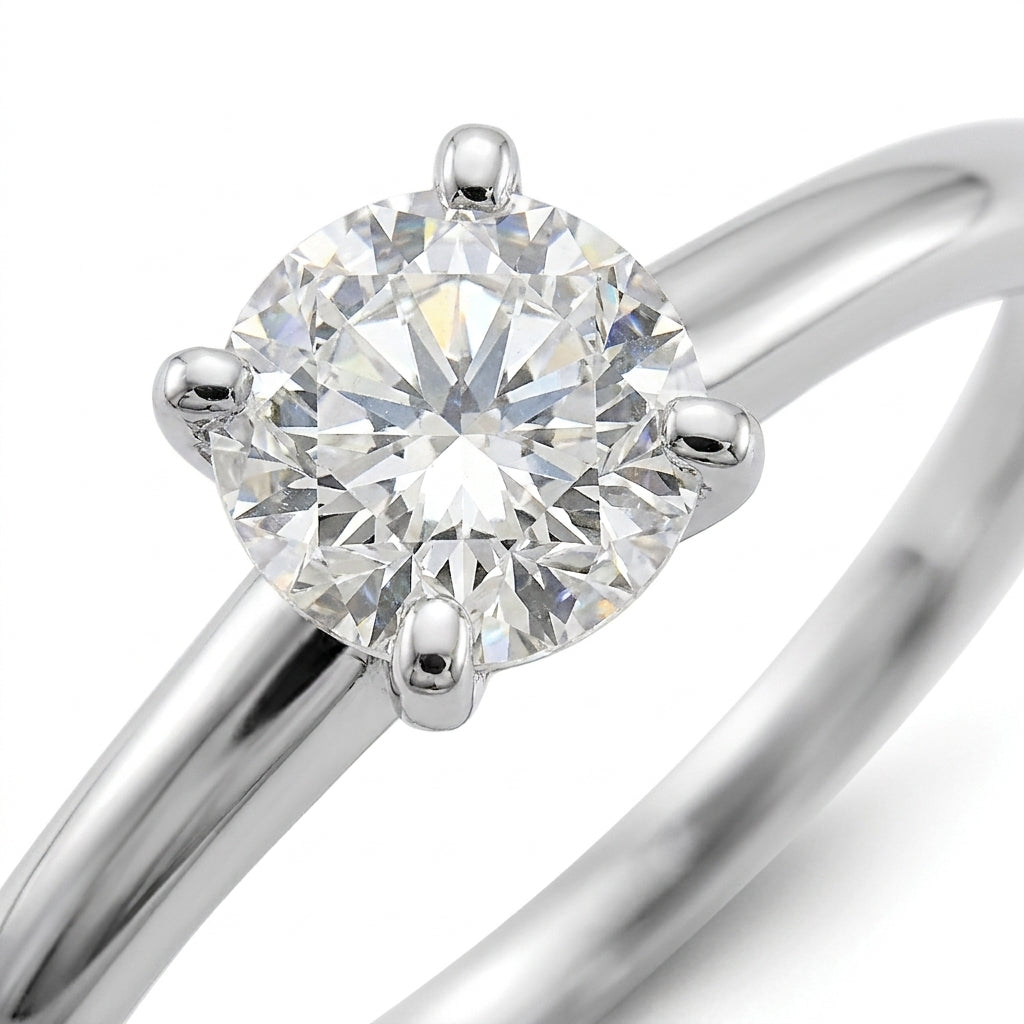 SOL-050R-0WLD Round solitaire engagement ring macro-sparkle