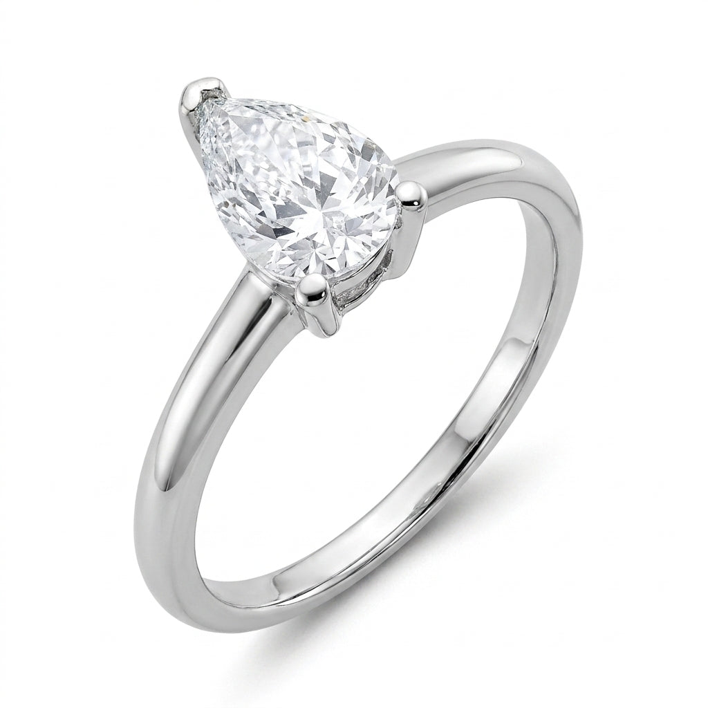 SOL-100PE-0WLD Pear solitaire engagement ring hero-beauty