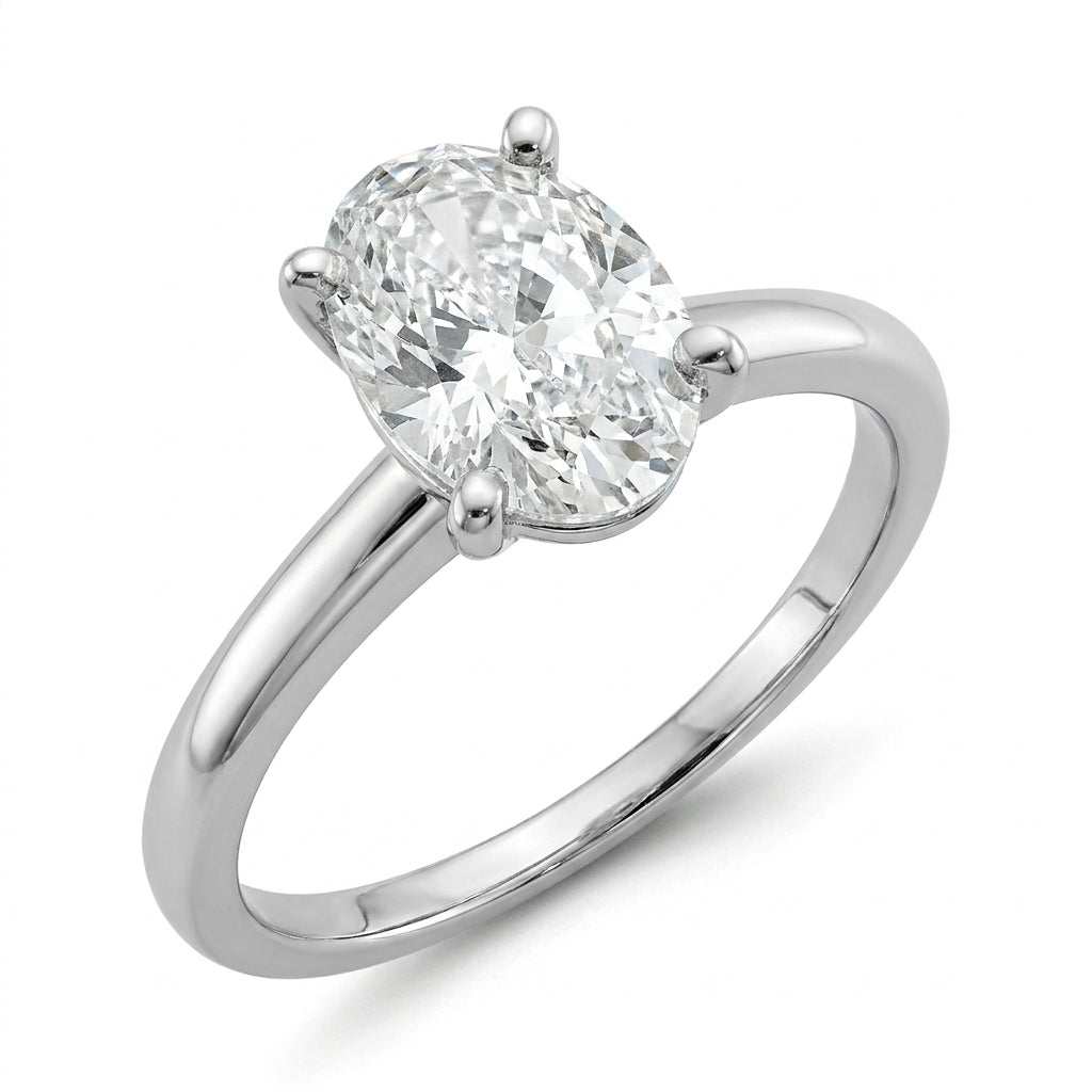 SOL-200O-0WLD Oval solitaire engagement ring hero-beauty